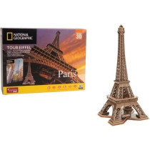 Puzzle 3D - Tour Eiffel - Jeu de construction - EXPLORA - 80 pieces -