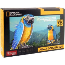 Puzzle 3D - Perroquet - Jeu de construction - EXPLORA - Oiseau - 94 pi