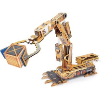 Maquette 3D NATIONAL GEOGRAPHIC - EXPLORA - Engin de Chantier Pince Hy