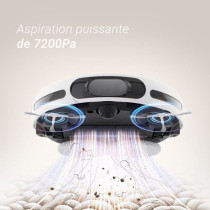 EZVIZ RS20 Pro - Robot Aspirateur avec Serpilliere - Brosse Latérale