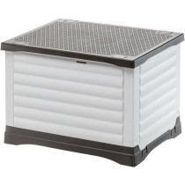 Niche - FERPLAST - PETVILLA 60 - 54 x 43 x 38,5 cm - Blanc / Gris