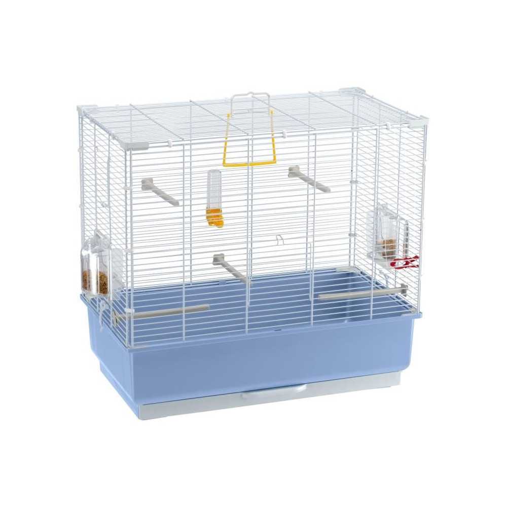 Cage canaris - FERPLAST - PIANO 4 - 59 x 33 x 55 cm - Blanc
