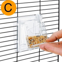 Cage canaris - FERPLAST - PIANO 4 - 59 x 33 x 55 cm - Blanc