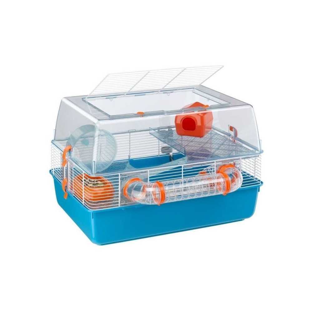 Cage - FERPLAST - DUNA FUN - 55 x 47 x 37,5 cm - Bleu