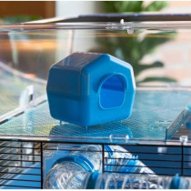 Cage - FERPLAST - DUNA FUN LARGE - 3 étages - 71,5 x 46 x 41 cm - Ble