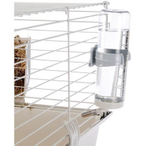 Cage - FERPLASTE - CAVIE 80X1 - 77 x 48 x 42 cm - Gris clair