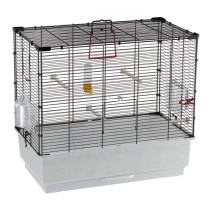 Cage canaris - FERPLAST - PIANO 4 - 59 x 33 x 55 cm - Noir