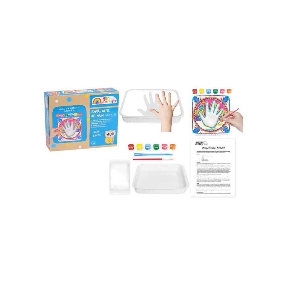 Kit de création empreinte de la main - Loisir Créatif - MAIN D'ARTIS