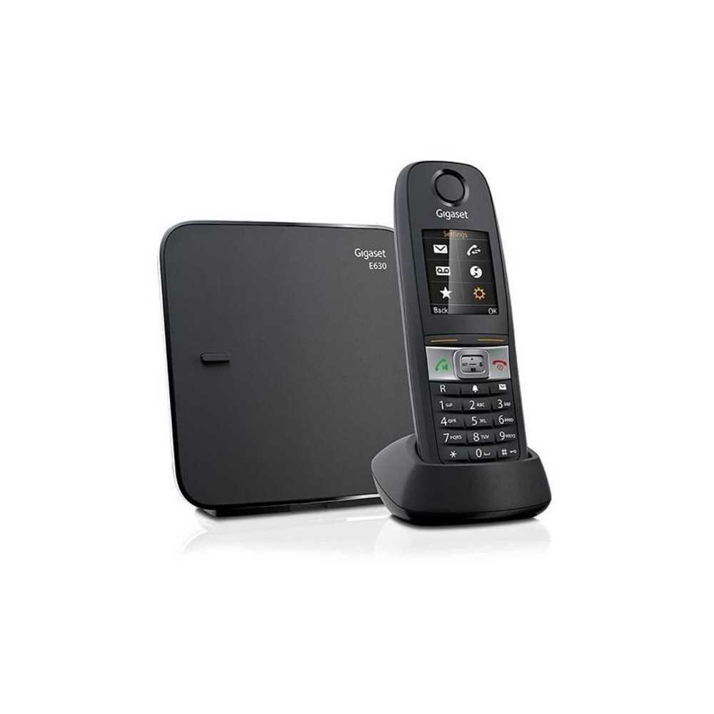 Téléphone Fixe Gigaset E630 Noir - Résistant aux chocs, a l'eau et