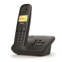Téléphone Fixe GIGASET A170A Noir - Répondeur - Répertoire 50 cont