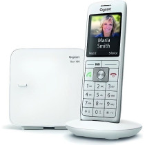 Téléphone Fixe GIGASET CL 660 Blanc - Écran couleur rétroéclairé