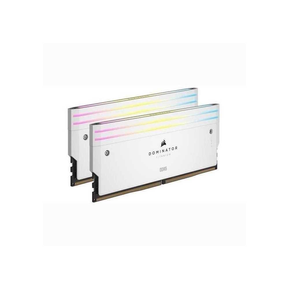 Mémoire RAM - CORSAIR - Dominator Titanium RGB DDR5 - 32GB 2x16GB DIM
