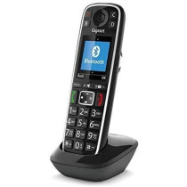 Téléphone sans fil Gigaset E720HX - Noir - 200 entrées - SMS - comp