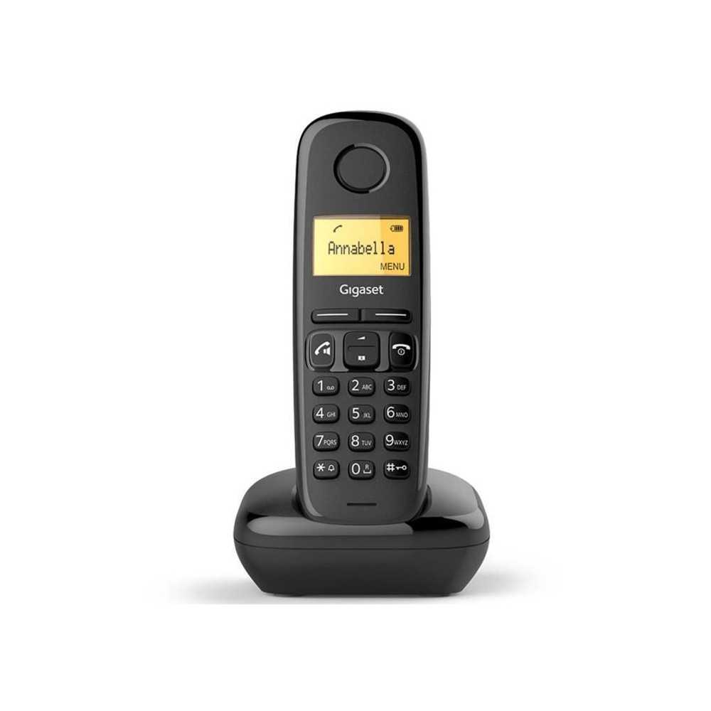 Téléphone sans fil Gigaset A270 Solo - Noir - Mains libres - Répert