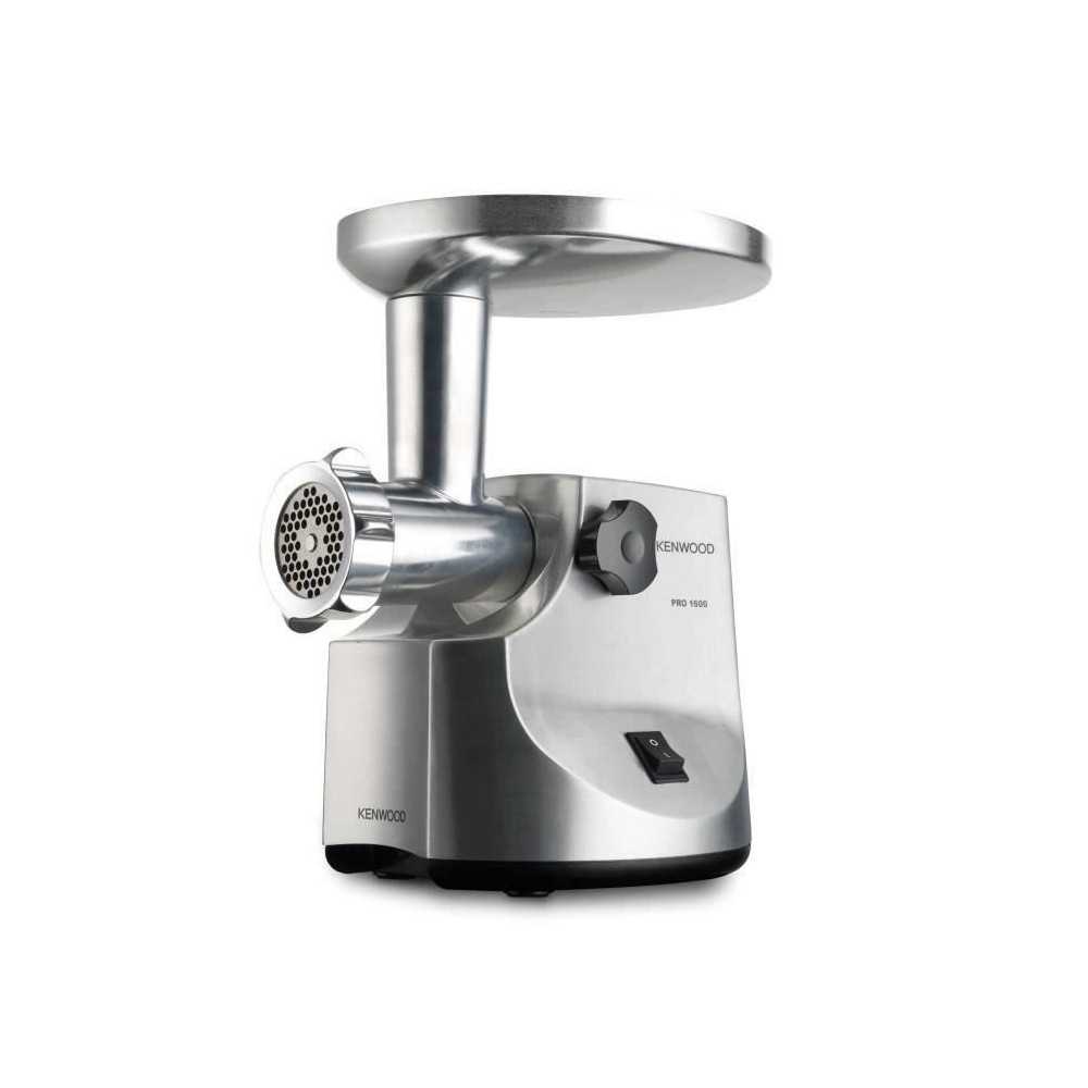 Hachoir a viande - KENWOOD - MG516 - 1600 W - Métal brossé - Accesso