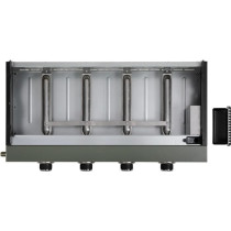 Plancha gaz - LIVOO - DOC325 - 4 brûleurs - Vert / Noir