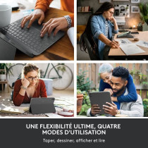 Accessoires Tablette Logitech Étui clavier detachable Combo Touch pou