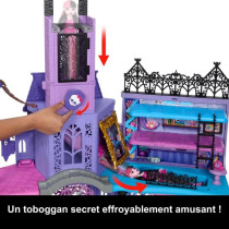 MONSTER HIGH Le Lycée Hanté-Maison de Poupées, plus de 35 accessoi