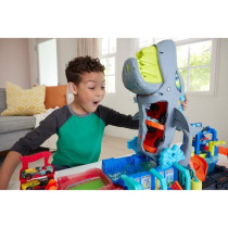Hot Wheels City-Station de Lavage Requin-Coffret voiture Color Reveal