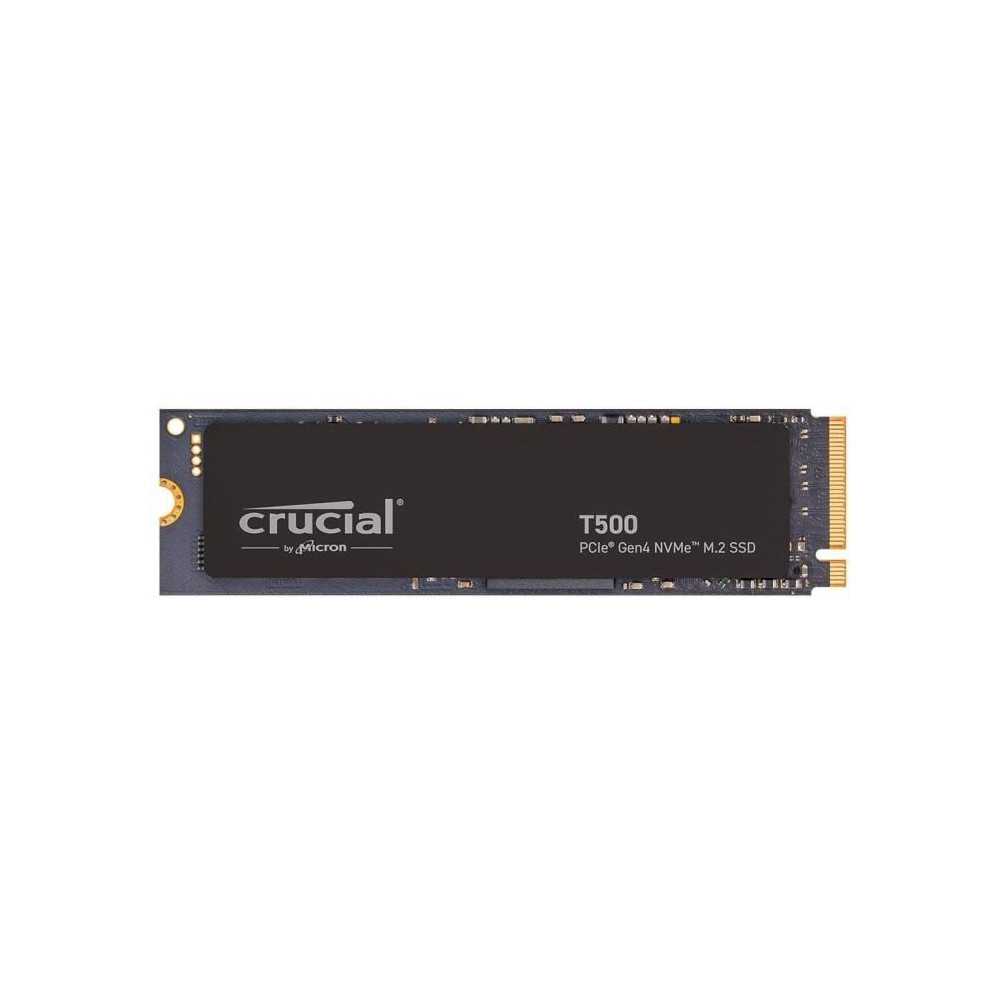 Crucial T500 SSD 500Go PCIe Gen4 NVMe M.2 SSD Interne Gaming, jusqu'a
