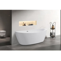 OCEANIC Baignoire ilot Rosã - L.177 x I.83 x H.58 cm - En acrylique -