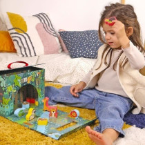 Maison de Jeu Safari - PLANeTE BOIS - FSC - 10 Pieces - Jeu Enfant - D