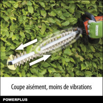 Dual Power Taille-Haie Batterie POWDPG7531 - 20 V, sans Batterie ni Ch
