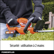 Dual Power Taille-Haie Batterie POWDPG7531 - 20 V, sans Batterie ni Ch