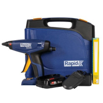 Pistolet a colle a batterie 18V 900g/h - RAPID - BGX500 - Coffret + ba