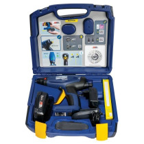 Pistolet a colle a batterie 18V 900g/h - RAPID - BGX500 - Coffret + ba