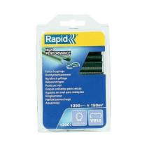Agrafes grillage - RAPID - VR16 Vert - Blister 1390