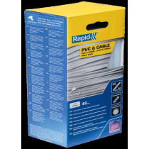 Bâtons de colle - Rapid - 12 mm - 48 bâtons - PVC - Résine - Intér
