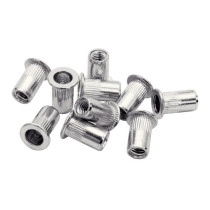 Ecrous a sertir pour vis Ø8mm - RAPID - M8 - Boite de 20 + foret