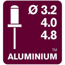 Pince démultipliée rivets - RAPID - RP100 MULTI - Alu et inox - Blis