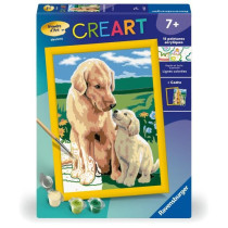 CreArt Kids 18x24cm Amour maternel, Kit de peinture par numéros Numé