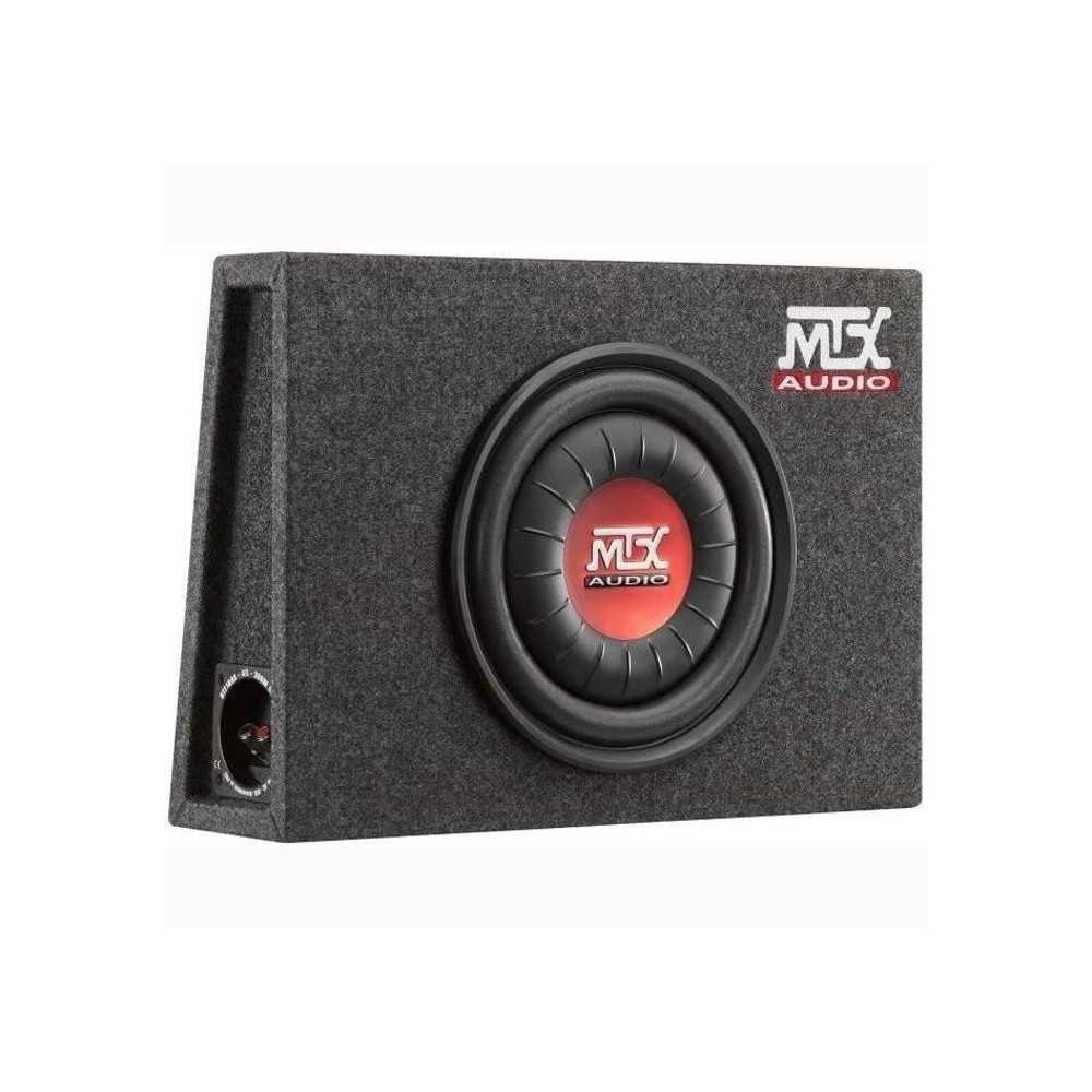 MTX RTF10AS Caisson de grave voiture extra plat clos 25cm 300W RMS 4O