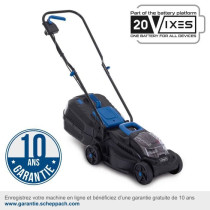Tondeuse sans fil BC-MP320-X - coupe 32cm+mulching+ramassage +hauteur