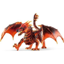 Dragon de lave,Figurine dragon schleich avec des parties mobiles, Drag