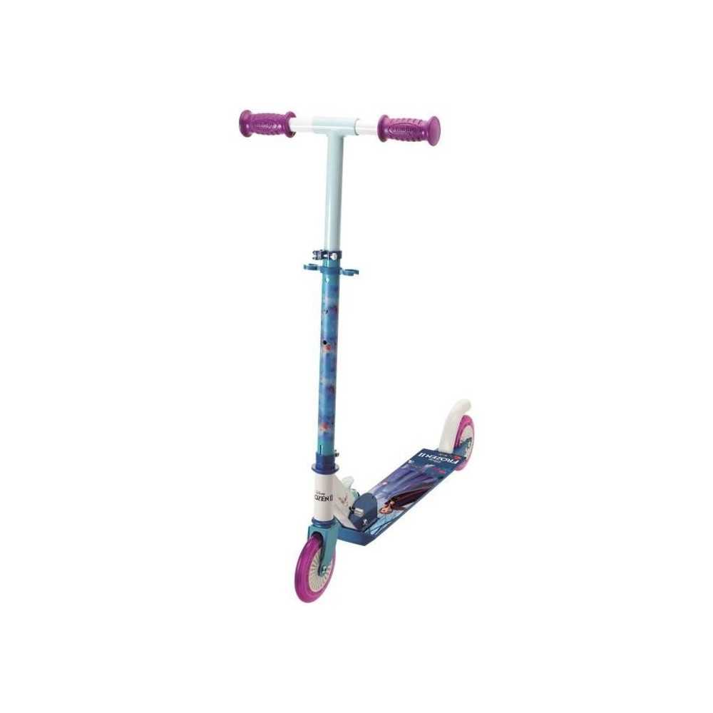 Patinette 2 roues pliable - SMOBY - Reine des Neiges - Structure méta