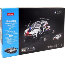 Voiture Télécommandée - TURBO CHALLENGE - BMW M8 GTE - Blanc - 1/18
