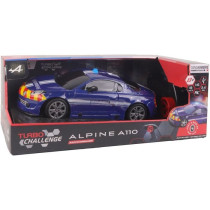Voiture télécommandée - TURBO CHALLENGE - Alpine A110 Gendarmerie -