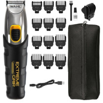 Tondeuse a barbe - WAHL - Extreme Grip - 240 V - 240 min - Noir / Oran
