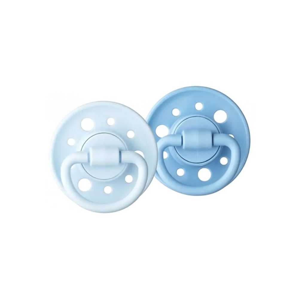 Sucette Dodie Gaia +0m Bord de Mer Lot de 2 - Sucette ronde - Caoutcho
