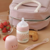 Sac repas isotherme - BEABA - 940325 - Rose poudre