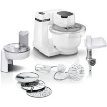 Robot pâtissier BOSCH Serie 2 - 700 W - 4 vitesses - 3,8 L - 3 disque