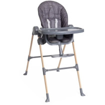 Chaise haute - CHICCO - Polly Essential - 0/3 ans - Gris Coal