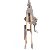 Chaise Haute - CHICCO - Polly Essential - 0/3 ans - Gris Ash