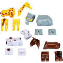 Animaux magnétiques - KLEIN - 0071 - 4 grands animaux Funny Puzzle, s