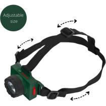 Lampe frontale électronique Bosch - KLEIN - 8758 - Avec serre-tete aj