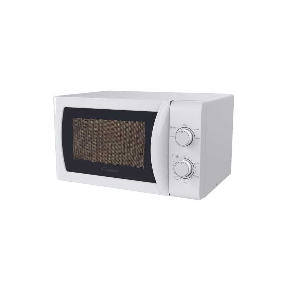 CMW20SMW Micro-ondes Mono CANDY Idea - 20L - MO : 700W - UI mécanique